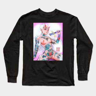 Horny Zelda Long Sleeve T-Shirt